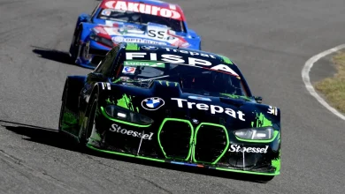 BMW de Santero en el TC.