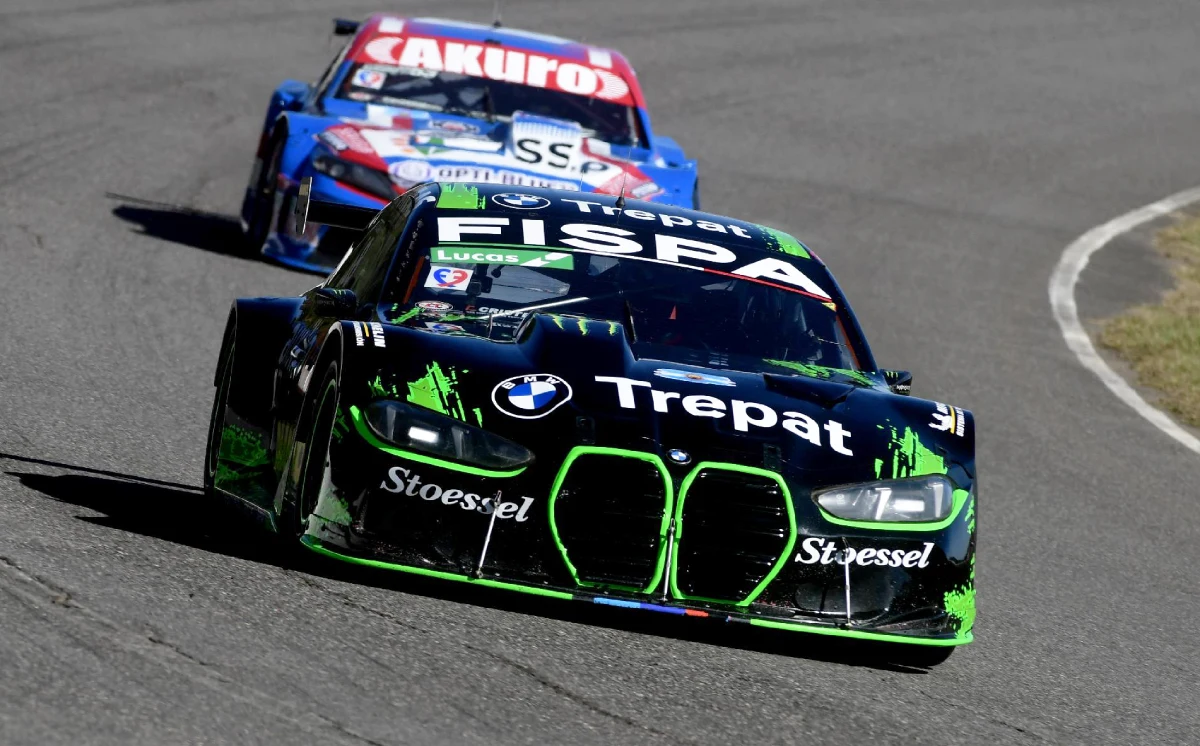 BMW de Santero en el TC.
