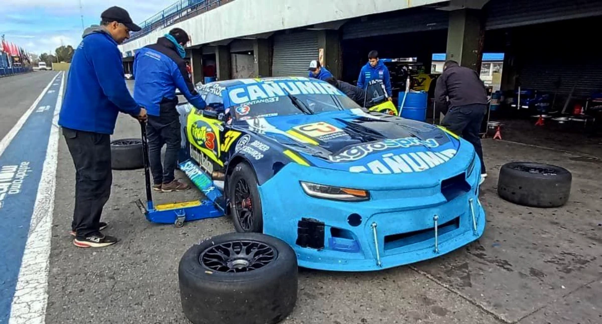 Fontana probó el Chevrolet de TC.
