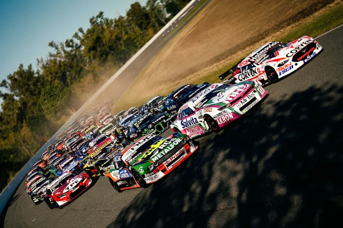 Autos de TC en Rafaela.