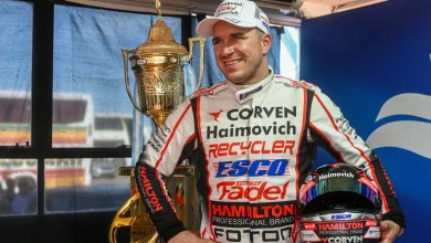 Mariano Werner con la Copa de Oro de TC 2026.
