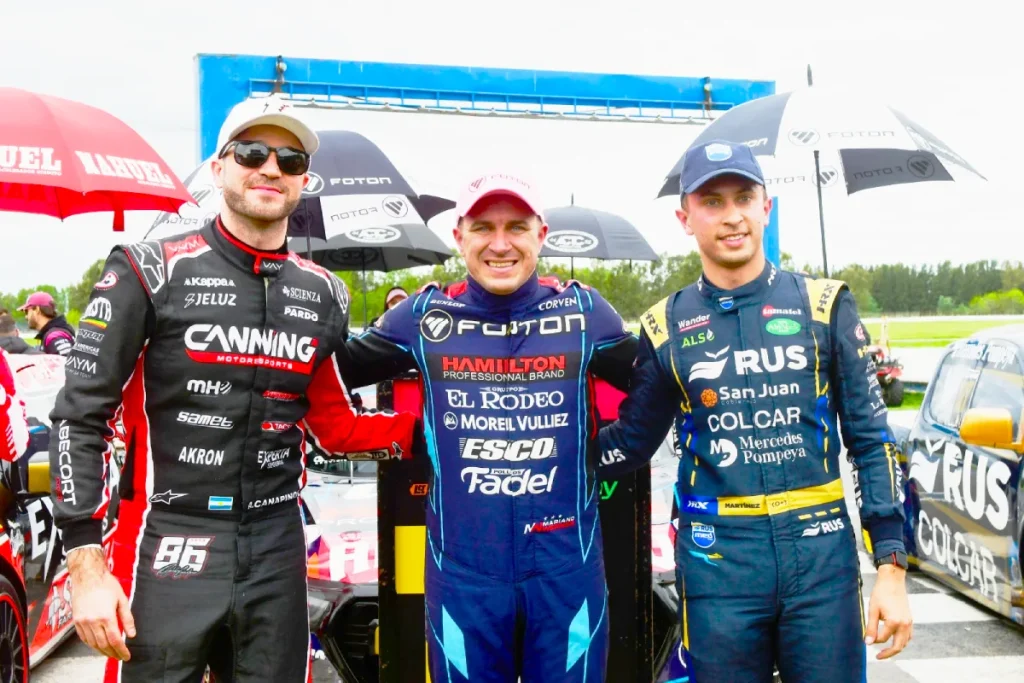 Canapino, Werner y Martínez, protagonistas en la clasificación del TC Pick Up.