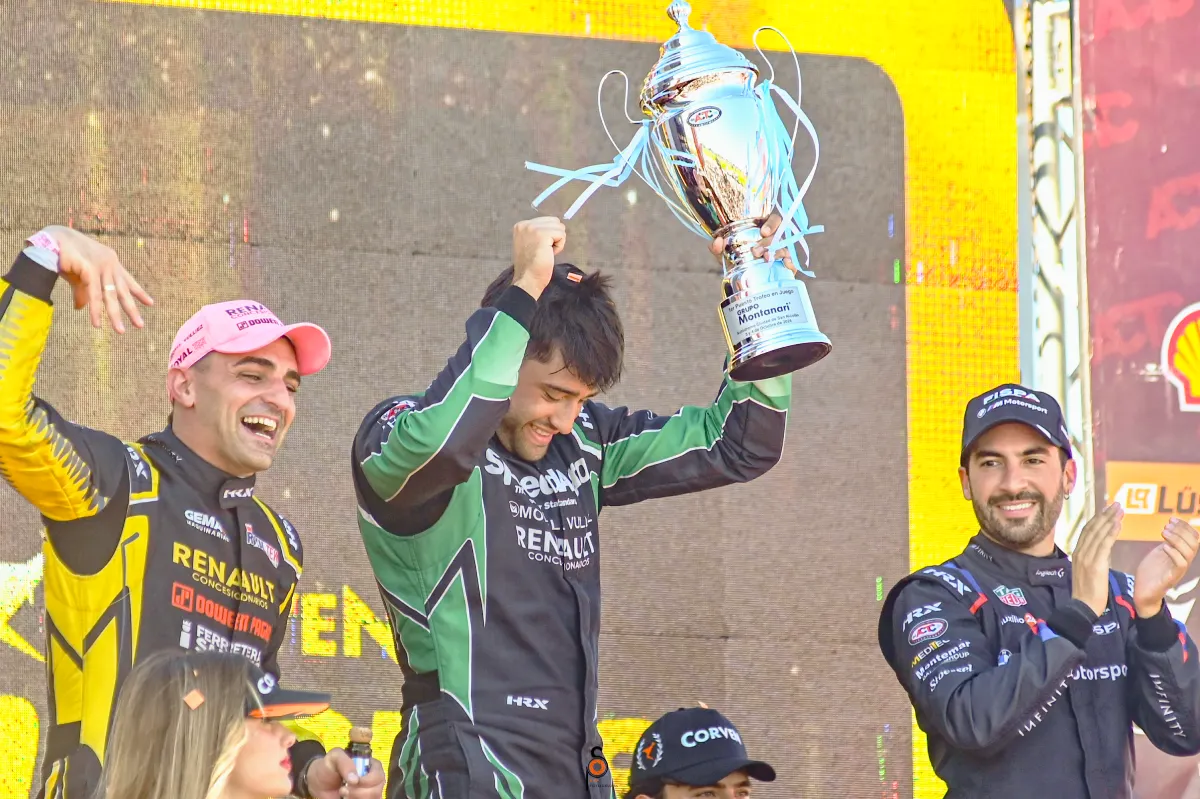 podio del TC en San Nicolás.